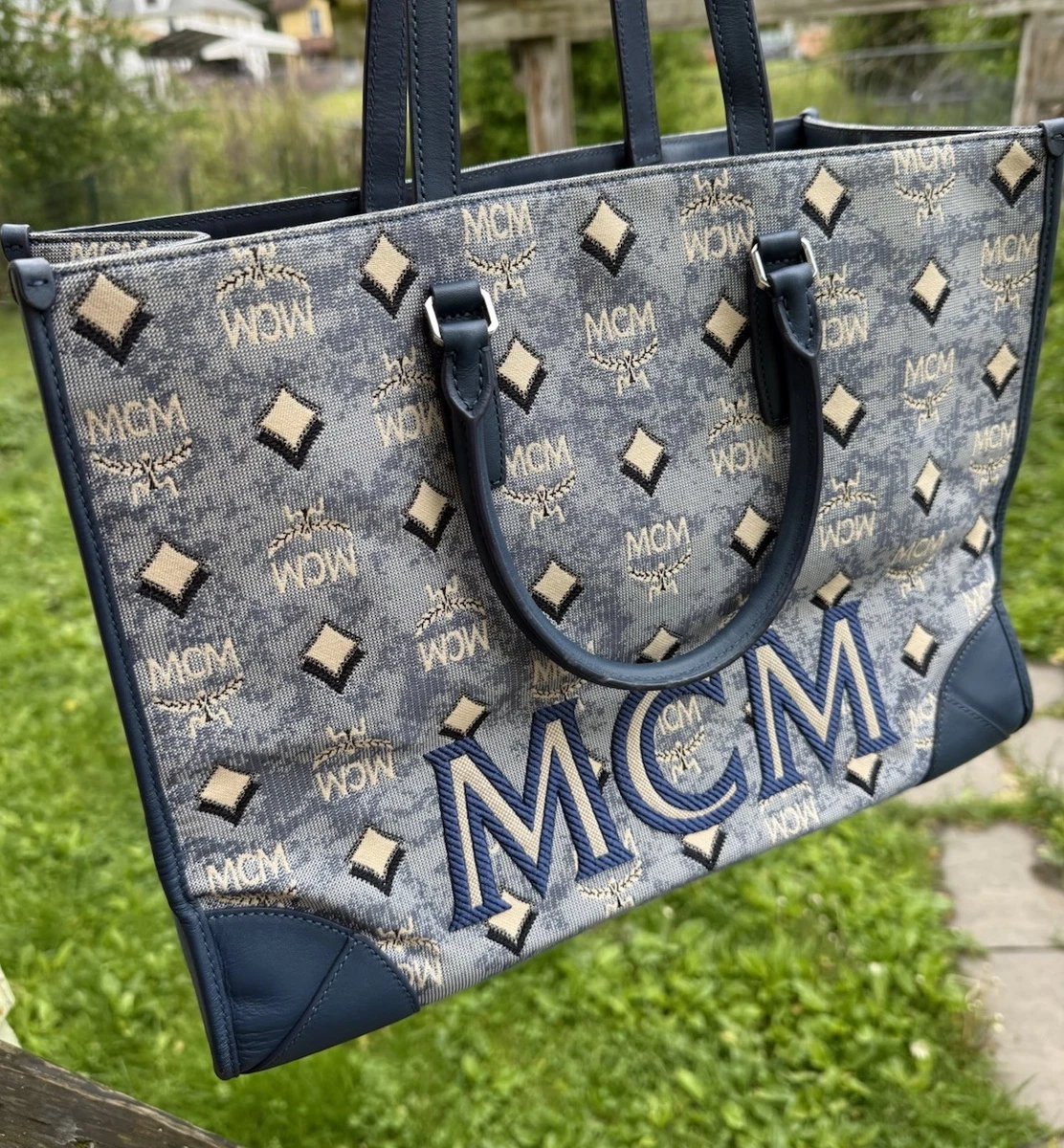 MCM ボストンバッグ 大容量　ヴィンテージ（ギャランティカードあり） バッグ