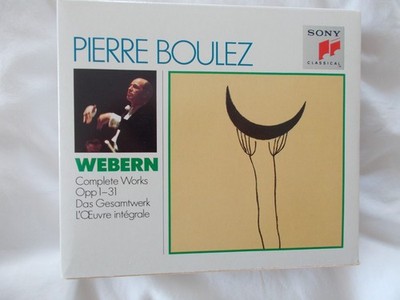 'WEBERN KOMPLETTWERKE OP 1-31' PIERRE BOULEZ' - ALLES MAKELLOS!