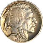 1917-D Buffalo Nickel - Cleaned