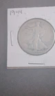 Liberty Walking 1944 Half Dollar Silver Business Strike 50C Coin