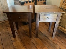 Pair Laura Ashley Garrat One Drawer Side Tables