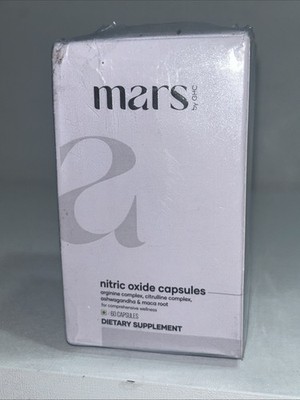 Sealed Mars Nitric Oxide Supplement, 60 Caps 
