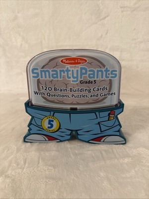 Melissa & Doug Smarty Pants 5th Grade Card Set - 120 Educational puzzles games