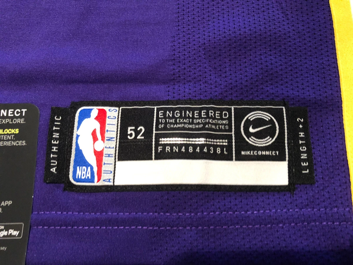 Anthony Davis Nike Lakers Earned Edition Jersey Size L Men