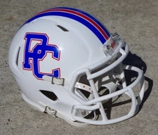 PRESBYTERIAN COLLEGE BLUE HOSE FOOTBALL MINI HELMET, MANY OTHER STYLES TOO