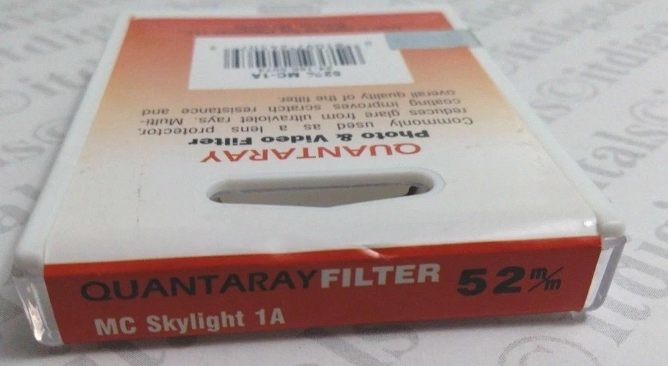 MC 52mm Skyligth 1A Glass Lens Filter 52 mm Japan Quantaray SL-1A Muti-Coated MC - Image 3 of 3
