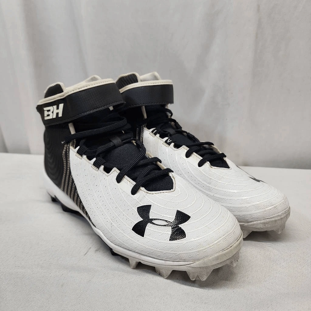 Under Armour Harper 4 Mid RM Black/White for sale | eBay