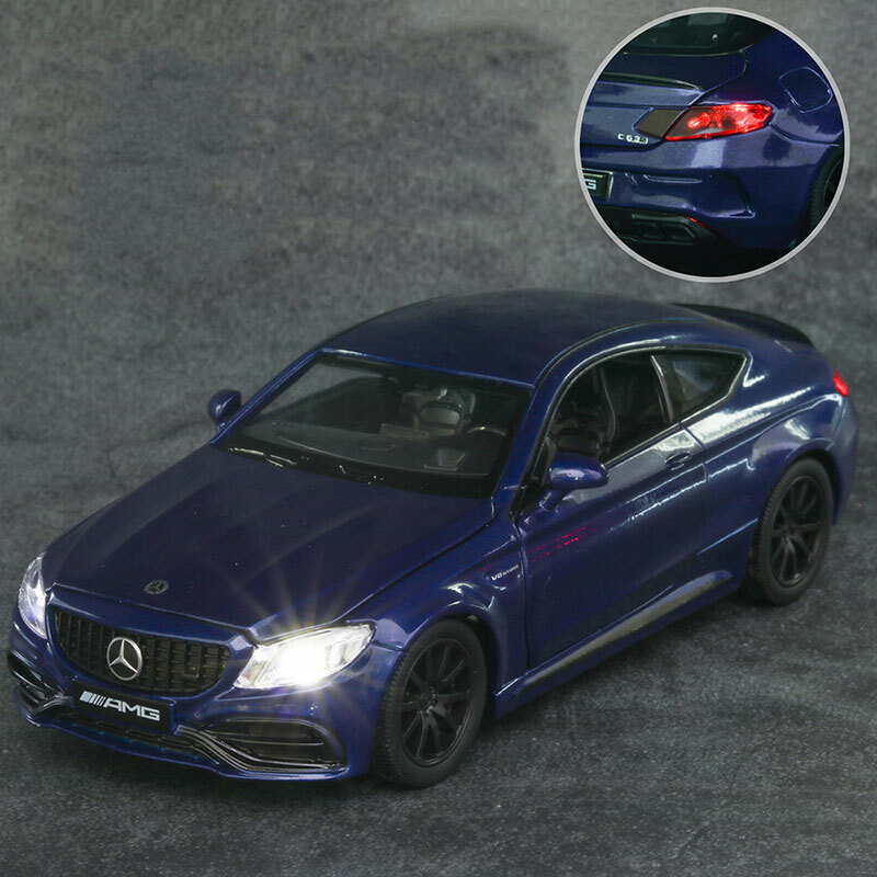 Mercedes C63 S AMG Coupe 1:32 Model Car Diecast Toy Vehicle