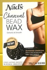 Nad's Charcoal Bead Wax - Detoxify & Smooth 7.1 Oz Bead Wax New Product of Spain