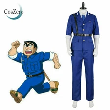 KochiKame Ryo-san Kankichi Ryotsu Uniform Outfit Anime Manga Cosplay Costume:00