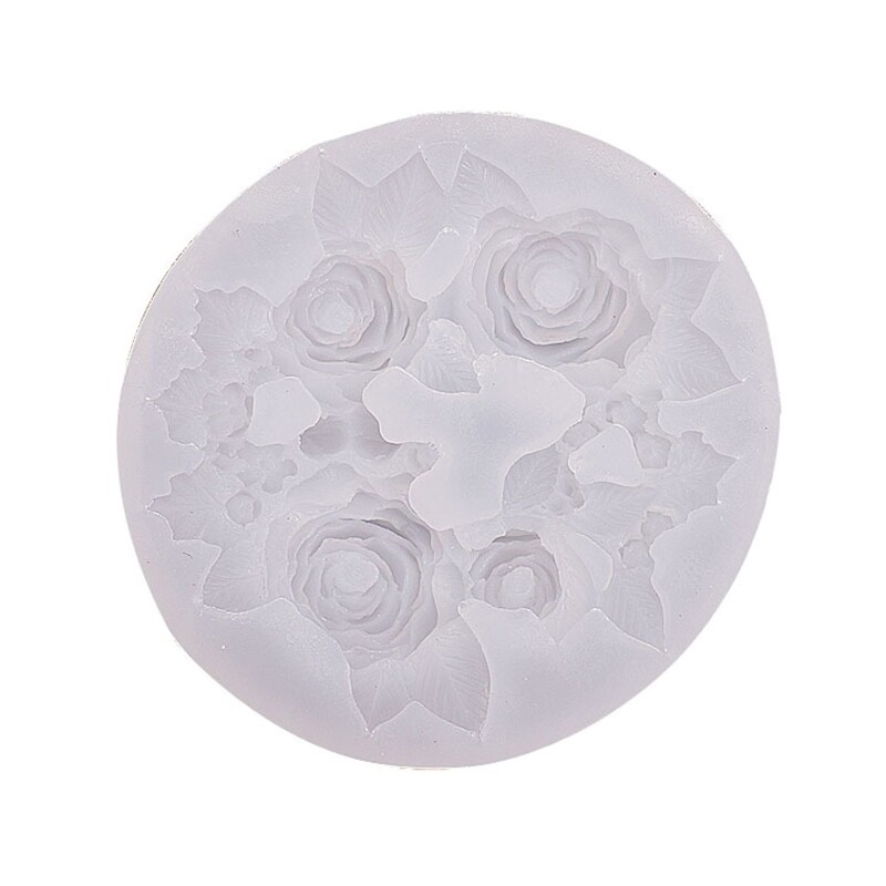 Elegant Rose Silicone Mold for Resin Jewelry Making