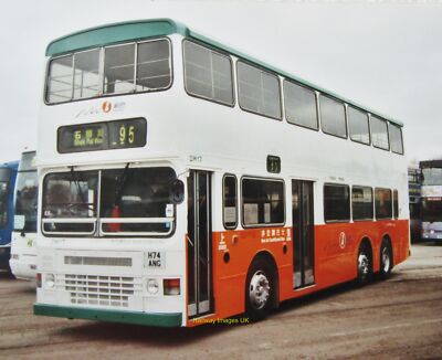 Bus Foto 12x8 (A4) Brooklands - Hong Kong Bus um 2003
