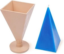 Plastic Pyramid Mold, Candle Mould Supplies, Pyramid Shape for Candle Making DIY