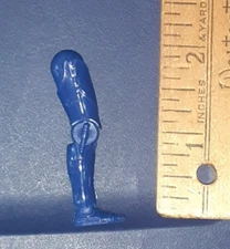 STAR WARS Build A PROTOCOL DROID FACTORY Disney Park Dark Blue Right Leg Part B