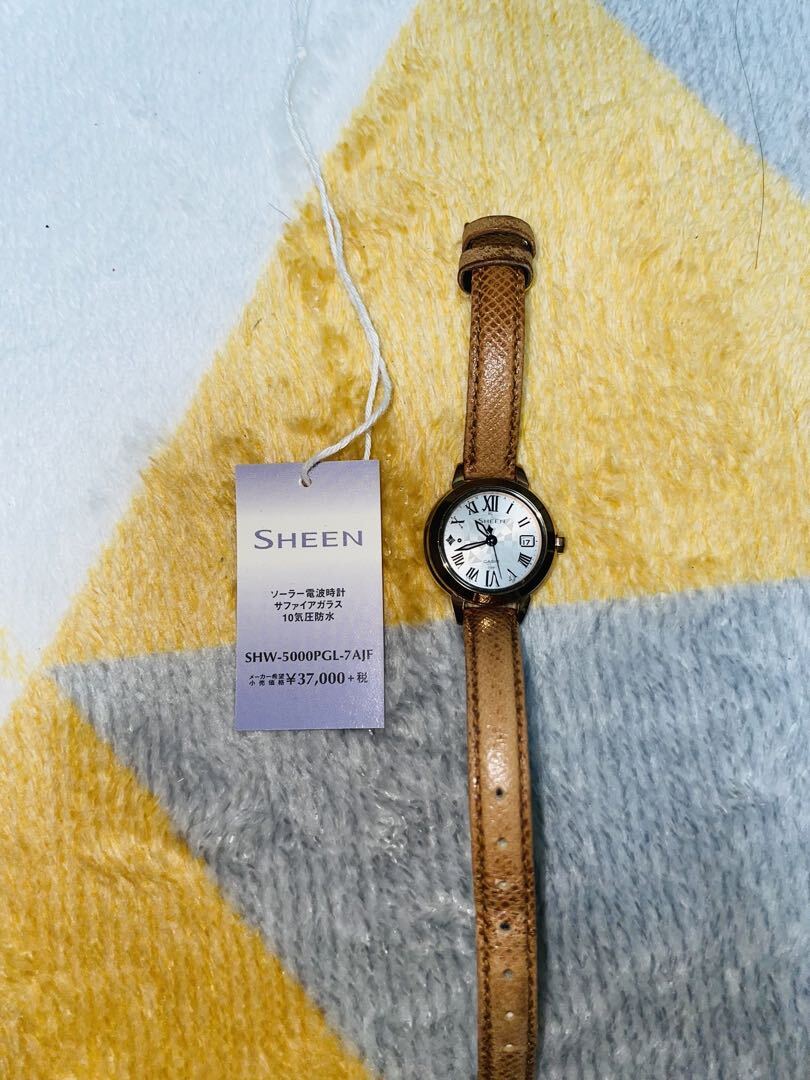 CASIO SHEEN solar 防水 CASIO SHEEN solar 防水