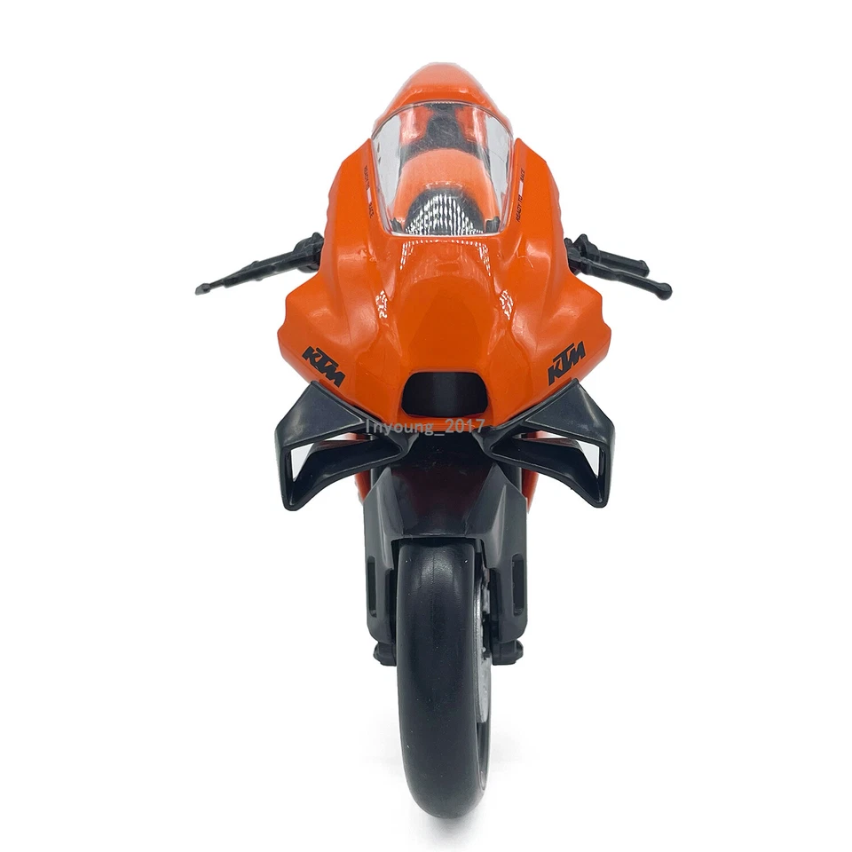 1:12 KTM RC 8C Motorrad Modell Die Cast Spielzeug Fahrzeug fur Sammler Orange - Bild 4 von 4