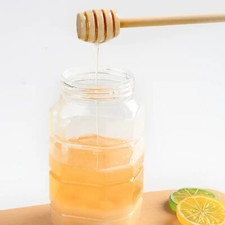 2 Stück HONIGLÖFFEL AUS HOLZ HONIGSTREUER KÜCHENHONIGLÖFFEL