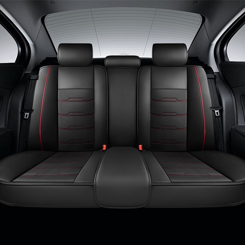 For 2009-2025 Ford F150 F250 Crew Cab Truck Car Seat Covers Full Set Front Rear - Picture 10 of 18