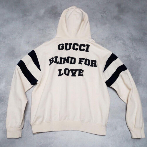 Gucci 21SS Logo Pullover With 25 Hoodie Size:S Natural Ivory Gucci 21SS Logo Pullover With 25 Hoodie Size:S Natural Ivory