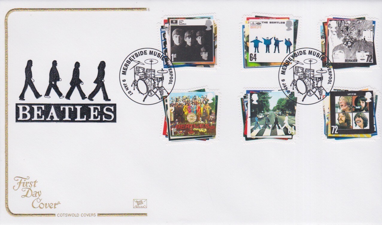 GB STAMPS RECENT ISSUE SPONSORED POSTMARK COTSWOLD FIRST DAY COVER