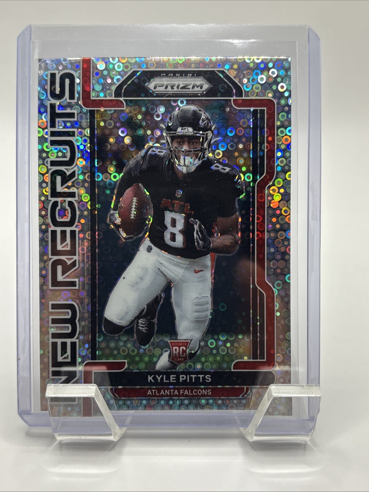 2021 Panini Prizm - New Recruits No Huddle Prizm #NR-10 Kyle Pitts (RC)