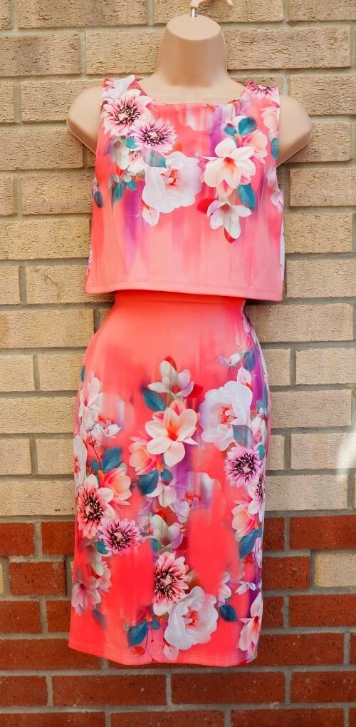 Lipsy pink bandage dress cheap