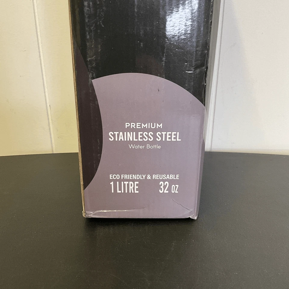 Nueva botella de agua Forte de acero inoxidable premium de 1 litro 32 oz Foto 2 de 4