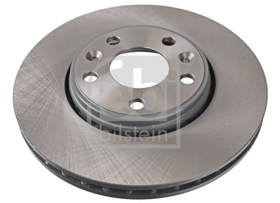 2X Febi Bilstein 108582 Bremsscheibe FüR Renault-image