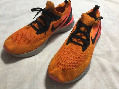 Size 12 - Nike Epic React Flyknit Copper Flash