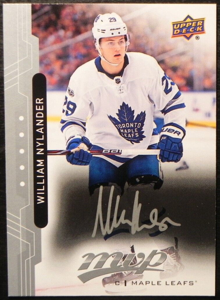 2018-19 18/19 MVP Silver Script #45 William Nylander Toronto Maple Leafs