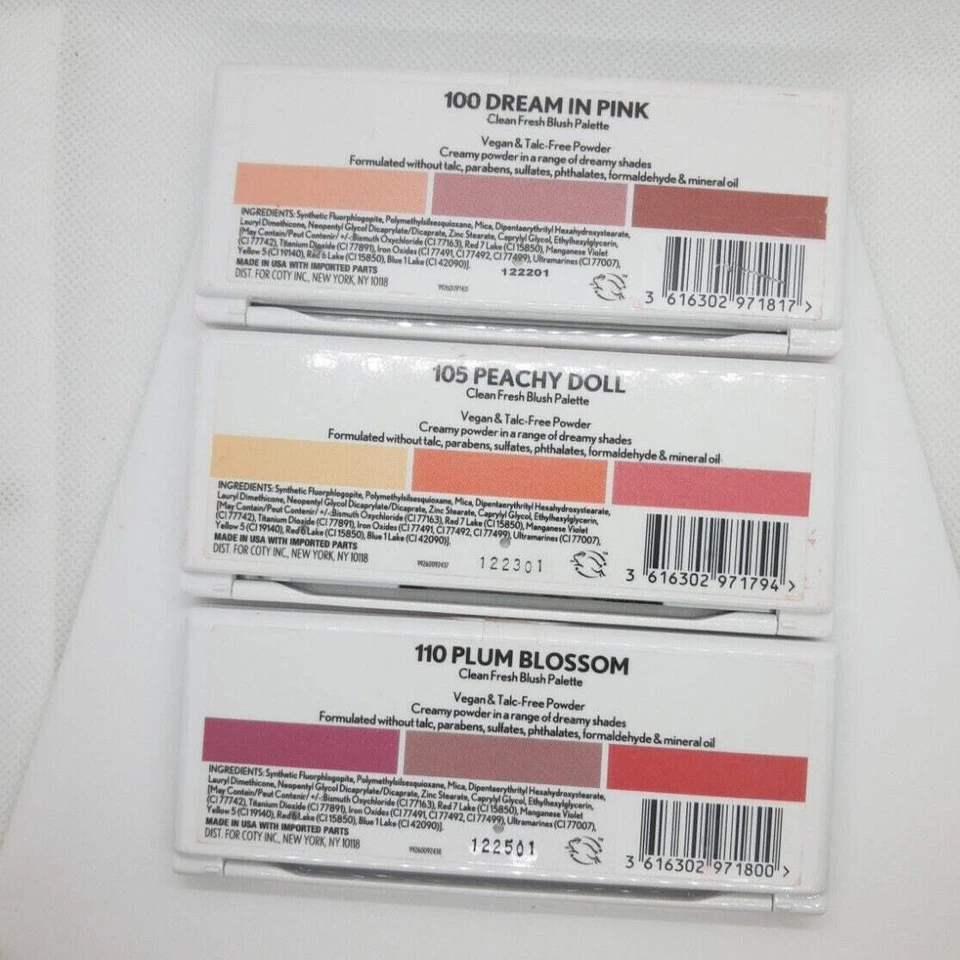 CoverGirl Clean Fresh Blush Palette - Select Palette NEW SEALED DISCONTINUED - Image 4 of 4