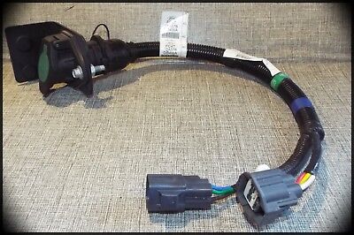 OEM Ford Super Duty 7 Pin Round Trailer Tow Wiring Harness Plug SAE