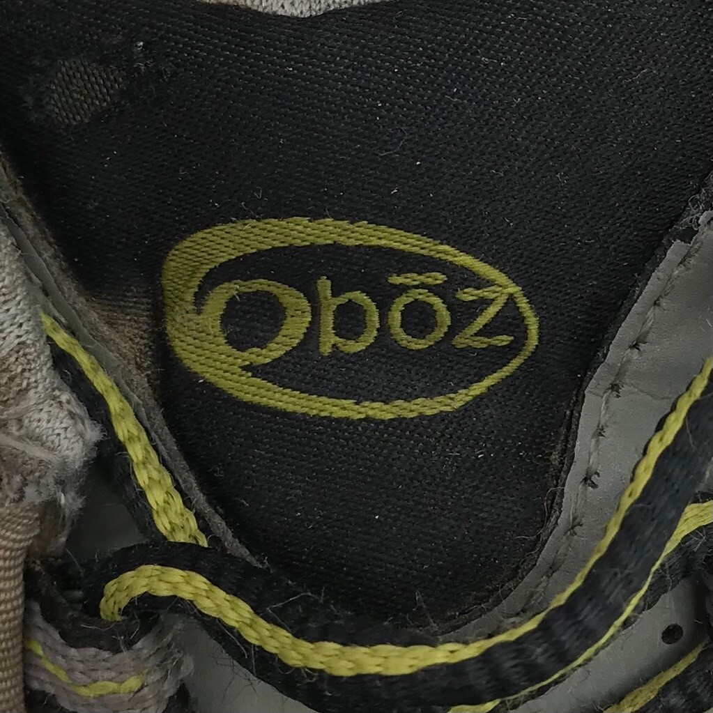 Oboz Mens Bozeman Montana Hiking Shoes Black Low Top … Gem