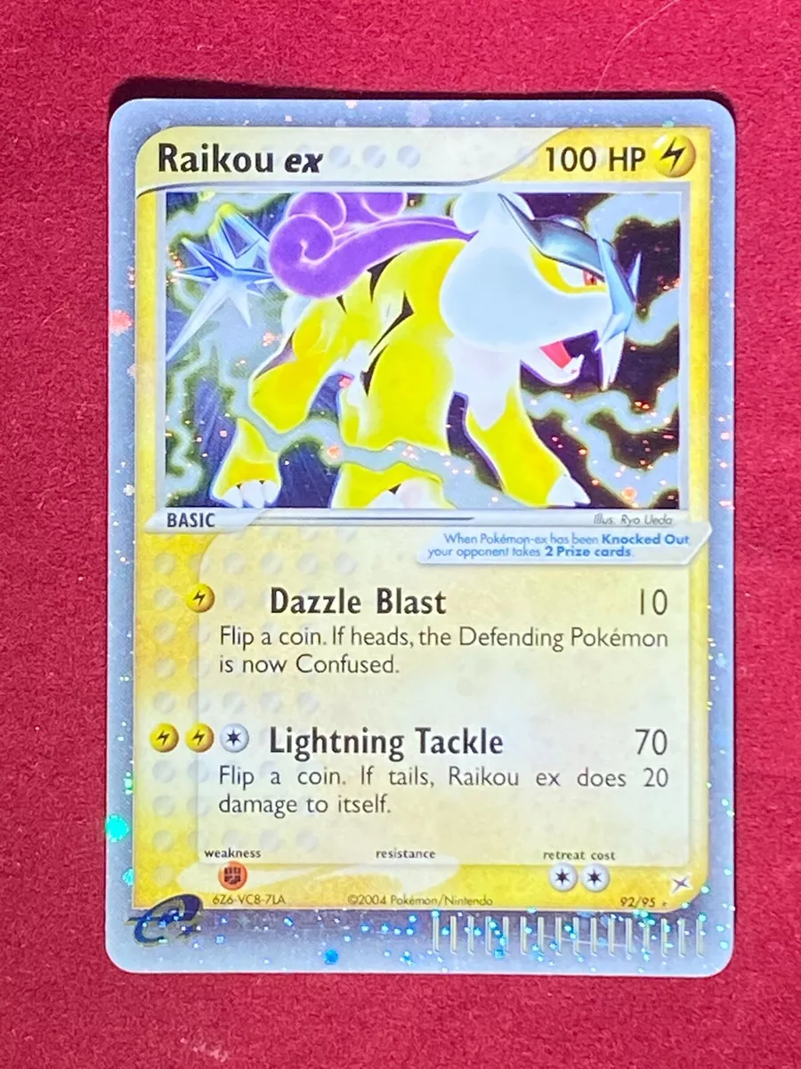 Raikou ex MA 92  Pokemon TCG POK Cards