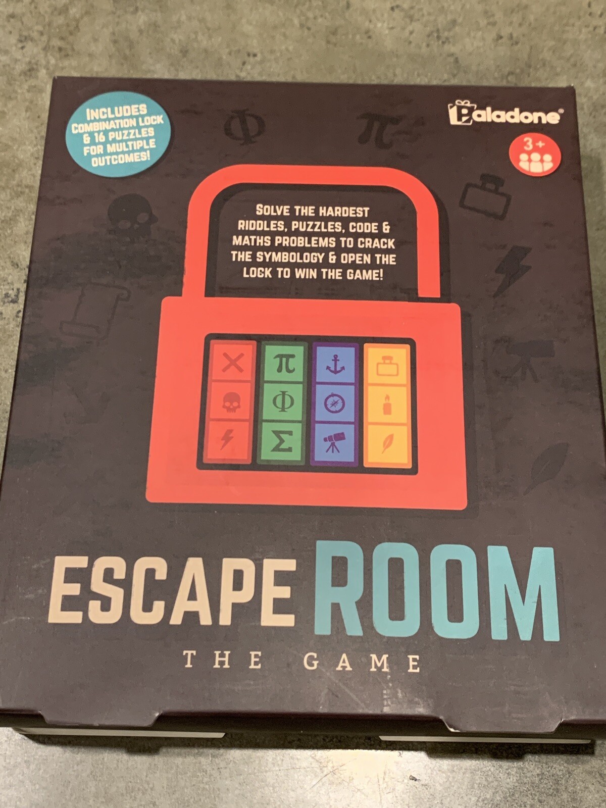Escape Room the Game by Paladone Solve the Hardest Riddles Puzzles And  Codes | eBay