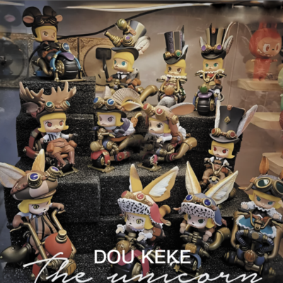 POPMART MOLLY スチームパンク アニマル バイク 3種セット POP MART Molly Steam Punk Animal Bike Series Blind Box Confirmed