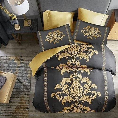 Duvet Cover Set King Size Luxury Reversible Quilt Cover Bedding Set Double - Picture 53 of 524