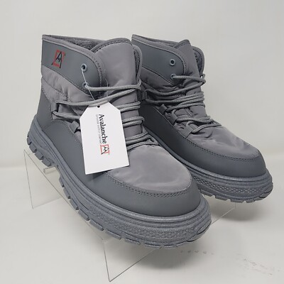 Avalanche Hiking Boots Womens 10 Grey Himalaya Lace Up Logo