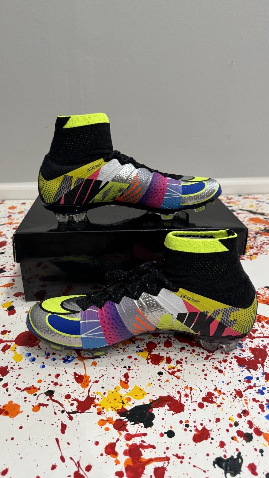 NIKE MERCURIAL SUPERFLY 4 ELITE WHAT THE SE FG 10 835363-007 VAPOR ANNIVERSARY image 6
