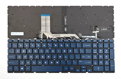 New Backlit Blue Keyboard For HP Victus 16-D 16-D0013DX 16-D0023DX 16-D0097NR - Picture 1 of 3