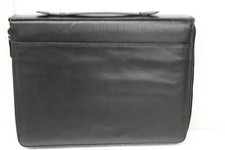 TARGUS HP100EW EXECUTIVE WORKSTATION TABLET PC CARRY CASE BLACK LEATHER