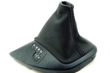 Automatic Shift Boot Leather Synthetic For Bmw X5 E53 00-06 Triptonic Black