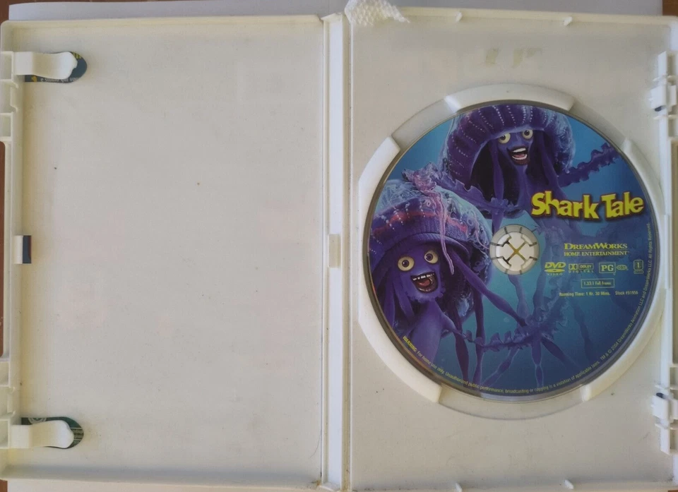Shark Tale (DVD, 2005, Widescreen) - Image 3 of 3