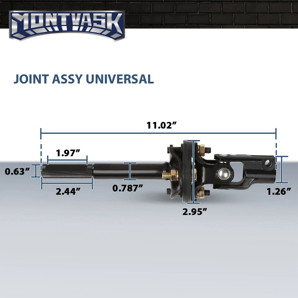 Ajuste para 03-2009 Lexus GX470 Toyota Land Cruiser Prado 120 junta de columna de dirección Foto 3 de 4