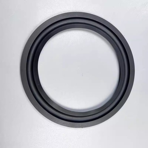 2Pcs 6.5"/7"/8" Speaker Rubber Folded Edge Ring Bass Side Surround Circle Repair - Picture 7 of 14
