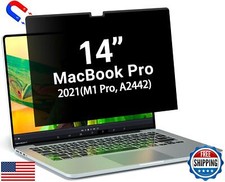 PYS Privacy Screen for Macbook Pro 14 Inch 2021-2023, M1, M2, M3 , Magnetic