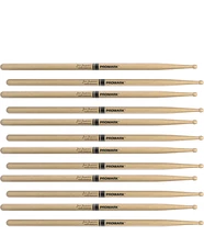 6 PACK ProMark Marco Minnemann Signature Drumsticks, Hickory Wood Tip