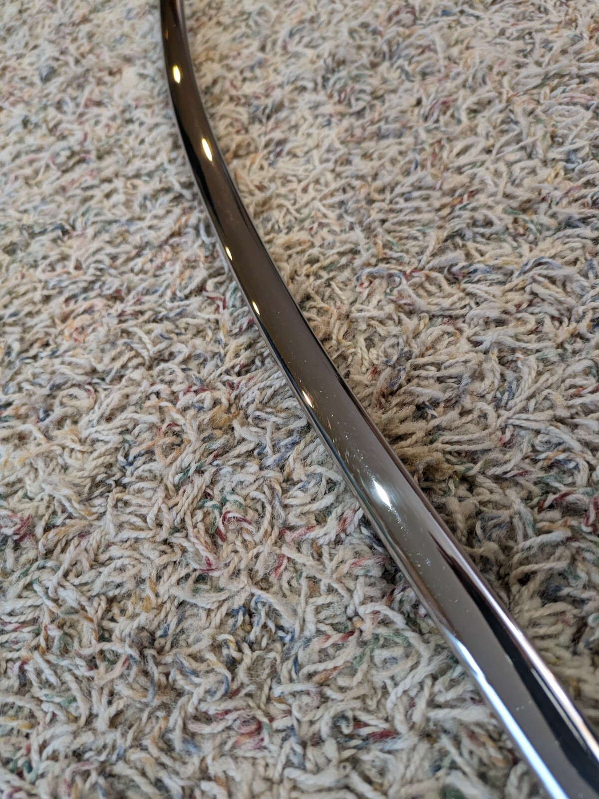 chrome strip window molding door front right Bentley CONTINENTAL FLYING SPUR oem