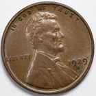 1929-S Lincoln Wheat Penny Cent Almost Uncirculated (AU)