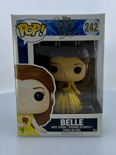 Funko POP! Disney Beauty and The Beast Belle with rose #242 NOT MINT